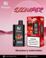 Silvaper 24000 Puffs Disposable Vape In UAE Strawberry Watermelon⁣