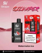 Silvaper 24000 Puffs Disposable Vape In UAE Watermelon Ice