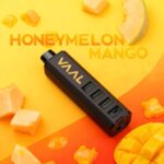 VAAL Cyber Shisha 50000 Puffs Disposable Vape Honeymelon Mango
