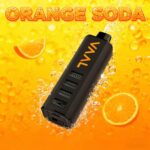 VAAL Cyber Shisha 50000 Puffs Disposable Vape Orange Soda