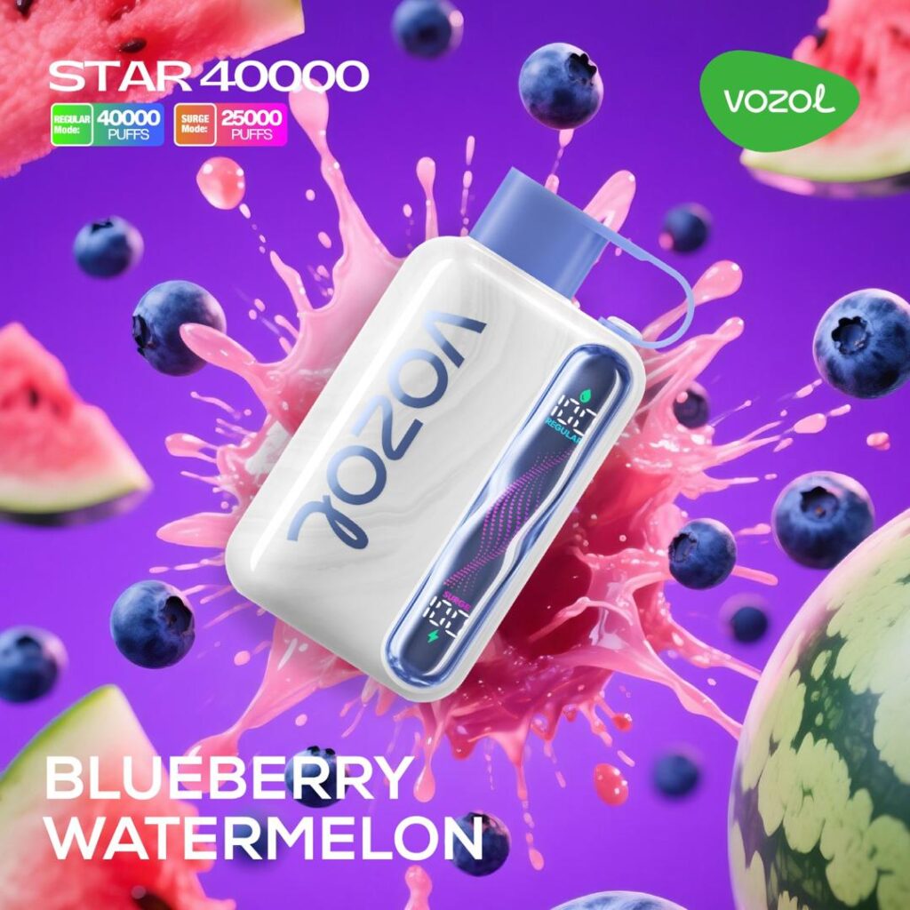 VOZOL STAR 40000 PUFFS Blueberry Watermelon