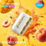 VOZOL STAR 40000 PUFFS Mango peach
