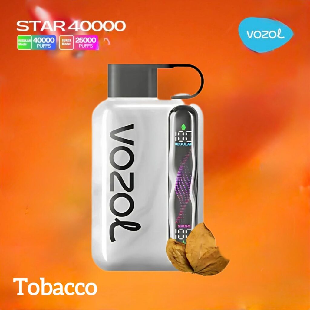 VOZOL STAR 40000 PUFFS Tobbacco