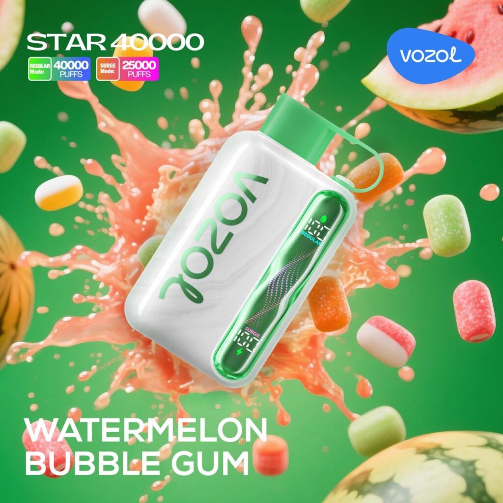 VOZOL STAR 40000 PUFFS Watermelon bubblegum