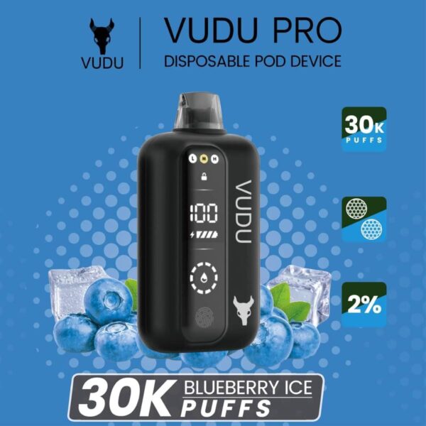 VUDU PRO 30000 Puffs BLUEBERRY ICE
