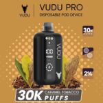 VUDU PRO 30000 Puffs CARAMEL TOBACCO