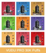 Vudu Pro Disposable 30000 Puffs 20mg Nicotine Vape Available in Uae
