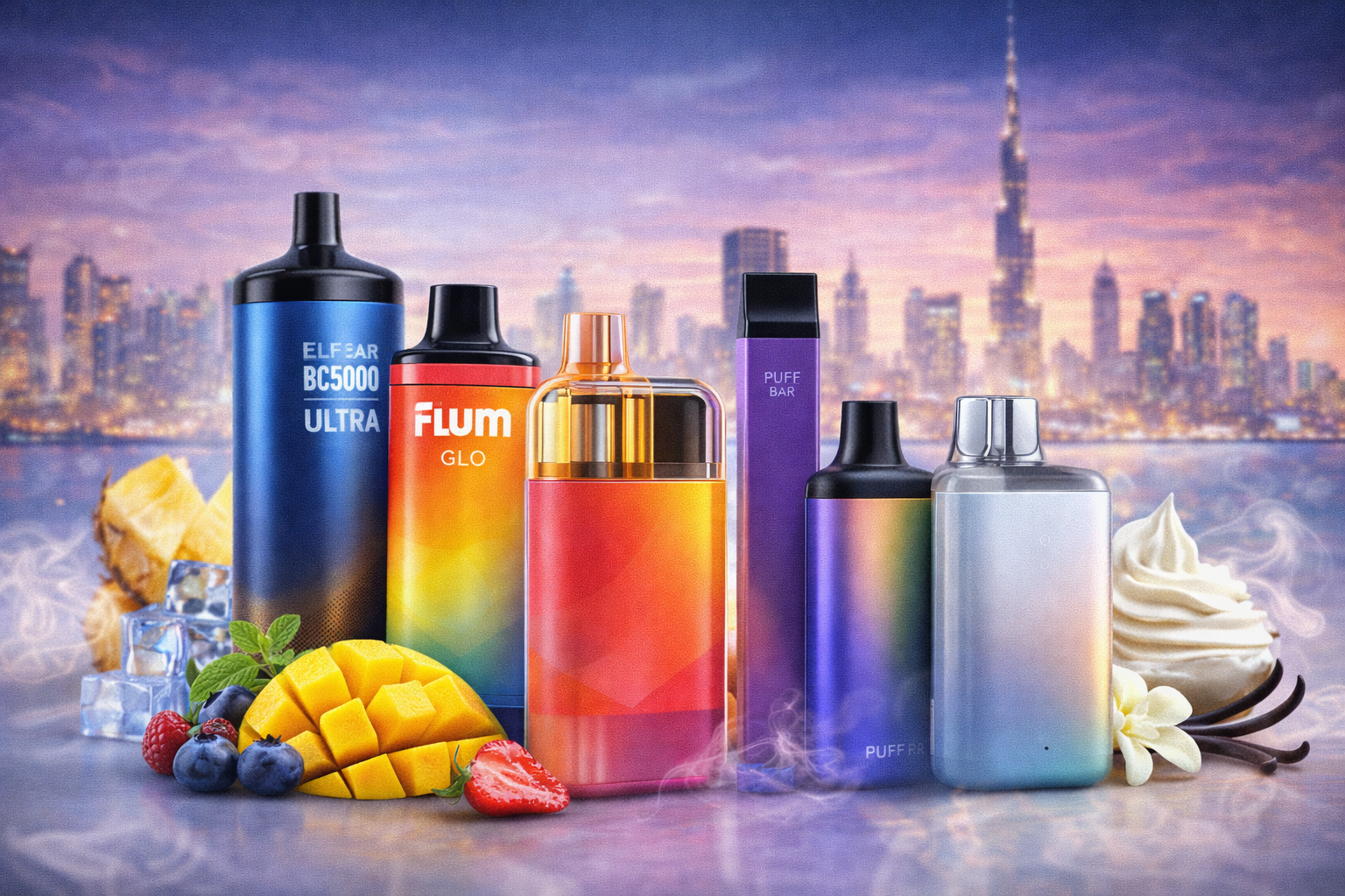 Top Vape Flavors Available in Dubai 2026
