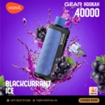 VOZOL Gear Hookah 40000 Puffs Blackcurrant Ice