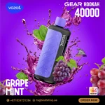VOZOL Gear Hookah 40000 Puffs Grape Mint