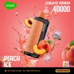 VOZOL Gear Hookah 40000 Puffs Peach Ice