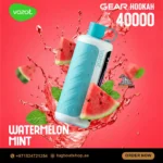 VOZOL Gear Hookah 40000 Puffs Watermelon Mint