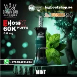 Al Fakher E Hose X 60000 Puffs Crown Bar Hookah Disposable Vape Mint