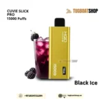 HQD Cuvie Slick Pro 15000 Puffs Disposable Black Ice