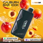 CALIBURN BAR 100k Puffs Disposable Vape in UAE Mango Peach