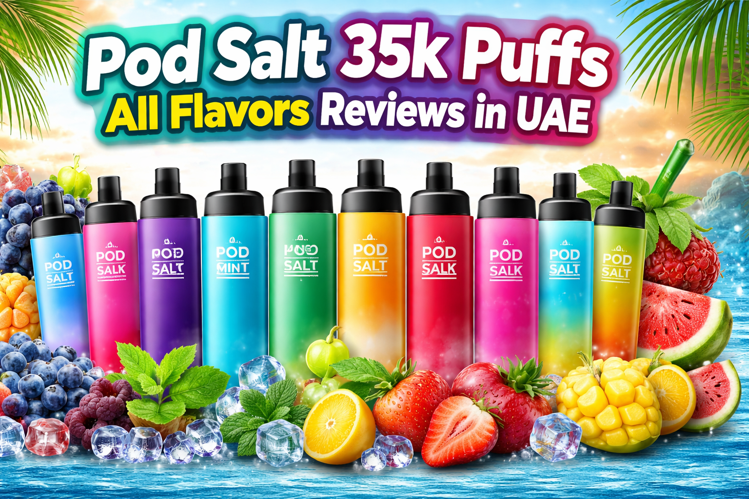Pod Salt 35K Puffs All Flavors Reviews in UAE