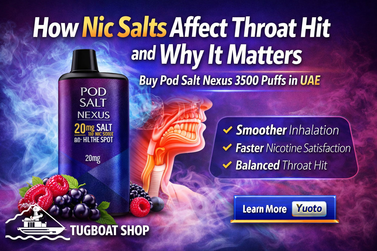 How Nic Salts Affect Throat Hit and Why It Matters