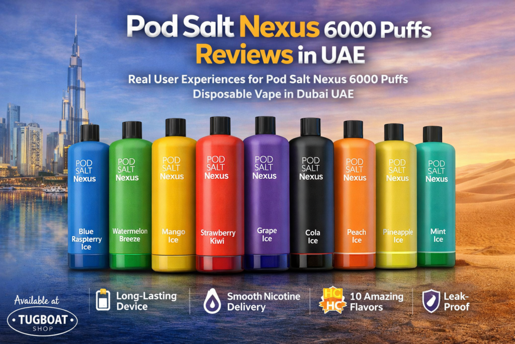 Pod Salt Nexus 6000 Puffs Reviews in UAE | Honest Disposable Vape Review