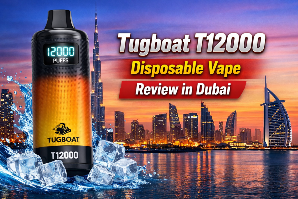 Tugboat T12000 Disposable Vape Review in Dubai