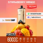 RELX Optimus 60000 Puffs Disposable Vape 50mg in the UAE Strawberry Mango