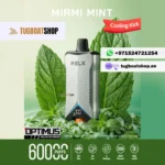 RELX Optimus 60000 Puffs Disposable Vape in UAE Miami mint