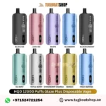 Buy HQD Glaze Plus 12000 Puffs Disposable Vape in UAE