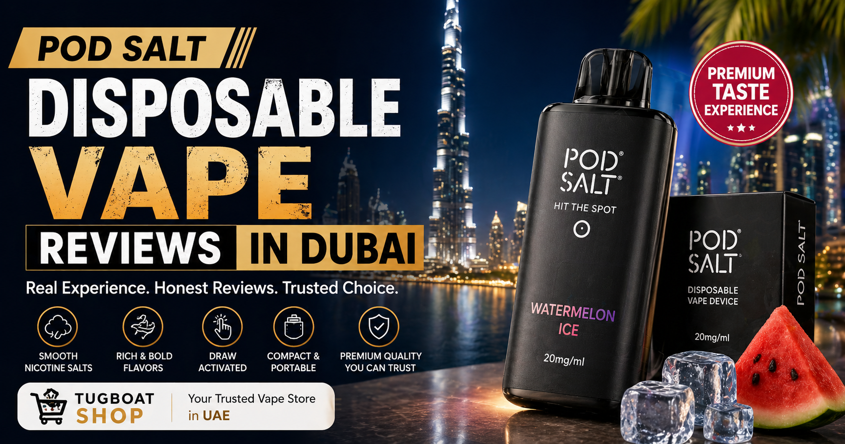 Pod Salt Disposable Vape Reviews in Dubai