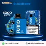 FUMMO King 6000 Puffs Vape in Dubai UAE Blueberry