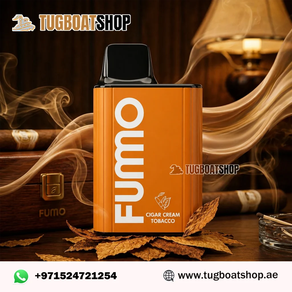 FUMMO King 6000 Puffs Vape in Dubai UAE Cigar cream tobacco