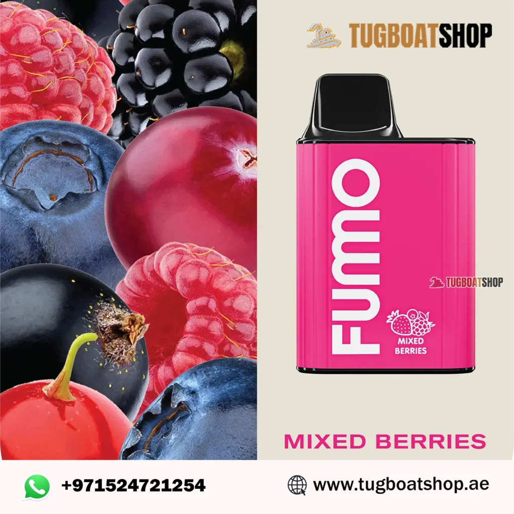 FUMMO King 6000 Puffs Vape in Dubai UAE Mixed Berries