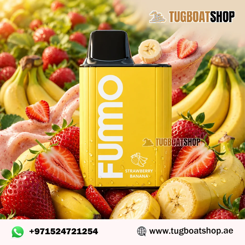 FUMMO King 6000 Puffs Vape in Dubai UAE Strawberry Banana