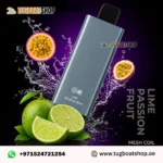 HQD Cuvie Slick 6000 Puffs Disposable Pod In UAE LIME PASSION FRUIT