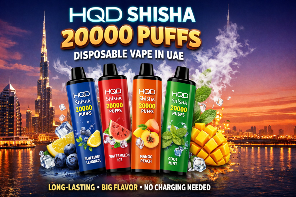 3 Reasons Why HQD Shisha 20000 is the Best DTL Vape for Cloud Chasers