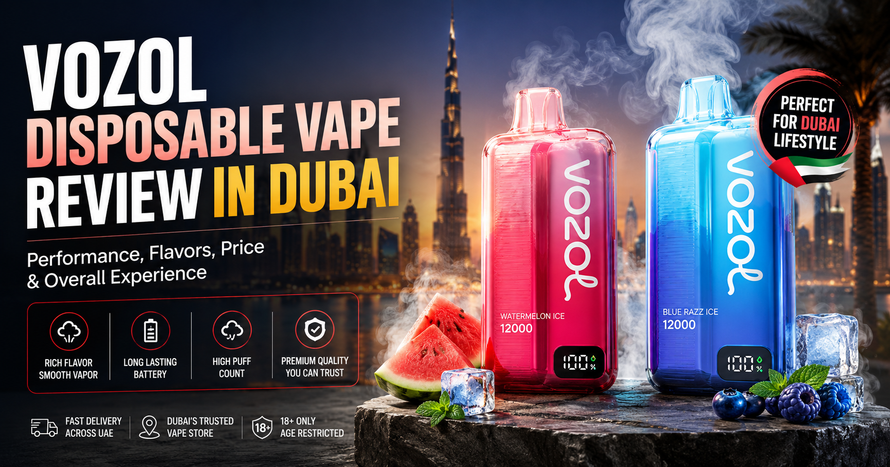 Vozol Disposable Vape Review in Dubai: Worth It or Overrated?