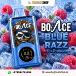 Bounce Turbo 60K Puffs 20Mg BLUE RAZZ Disposable Vape in Dubai UAE