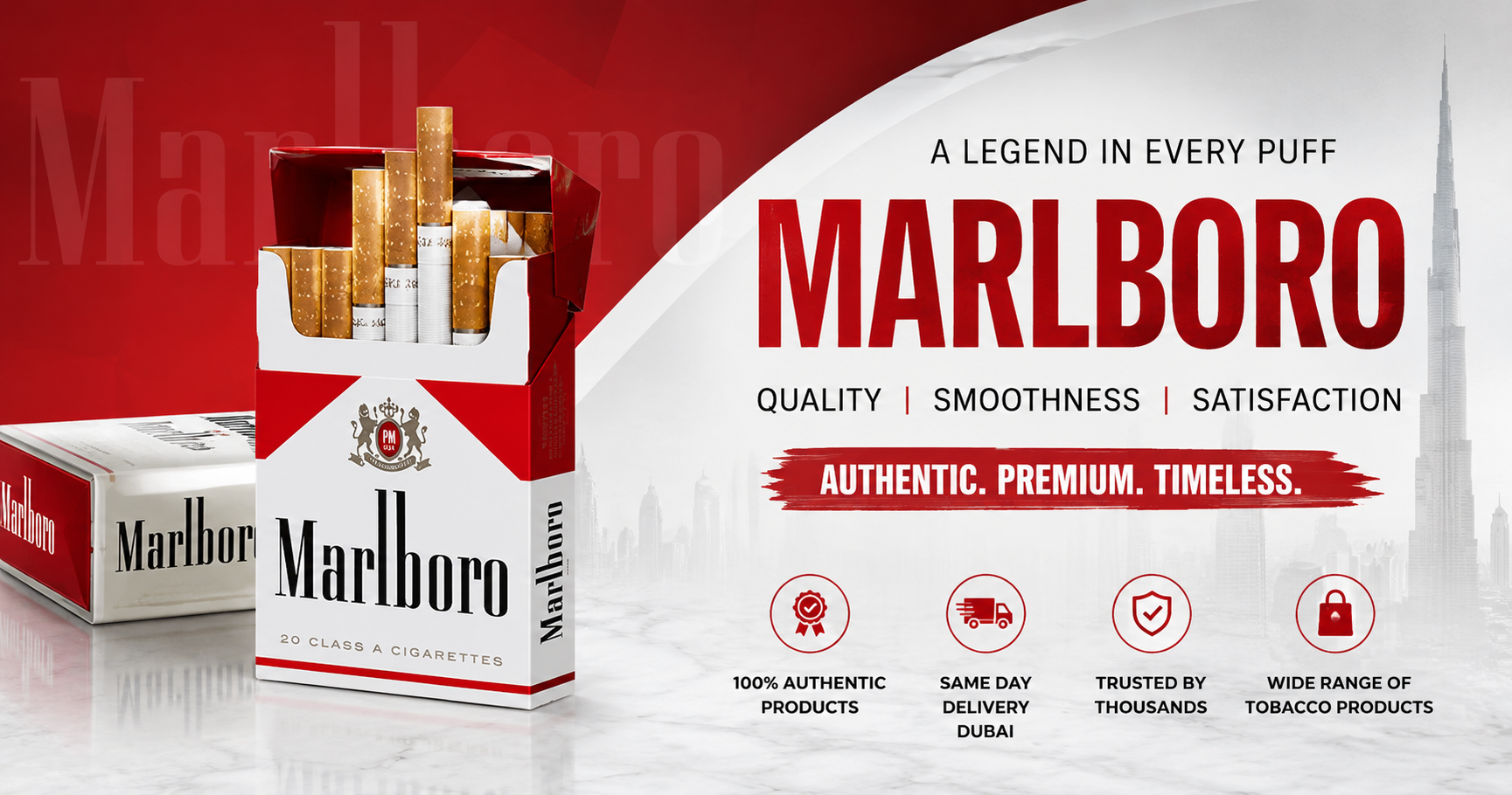 Original Marlboro Cigarettes in Dubai UAE