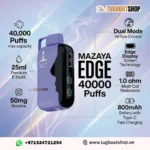 Mazaya Deep Lite Cloud Edge 40000 Puffs 20mg Rechargeable Disposable Vape in UAE