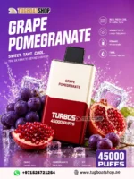 Bounce X Turbo 45000 Puffs Grape Pomegranate Disposable Vape in Dubai