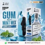 Mazaya Deep Lite Cloud Edge 40000 Puffs 20mg GUM WITH MINT MIX Rechargeable Disposable Vape in UAE