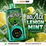 Bounce Turbo 60K Puffs 20Mg LEMON MINT Disposable Vape in Dubai UAE