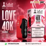Mazaya Deep Lite Cloud Edge 40000 Puffs 20mg LOVE Rechargeable Disposable Vape in UAE