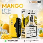 Mazaya Deep Lite Cloud Edge 40000 Puffs 20mg MANGO ICE Rechargeable Disposable Vape in UAE