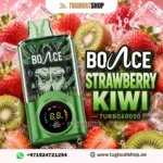 Bounce Turbo 60K Puffs 20Mg STRAWBERRY KIWI Disposable Vape in Dubai UAE