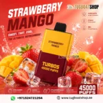 Bounce X Turbo 45000 Puffs Strawberry Mango Disposable Vape in Dubai