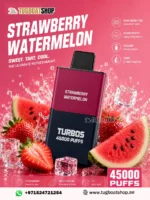 Bounce X Turbo 45000 Puffs Strawberry Watermelon Disposable Vape in Dubai