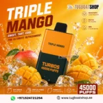 Bounce X Turbo 45000 Puffs Triple Mango Disposable Vape in Dubai