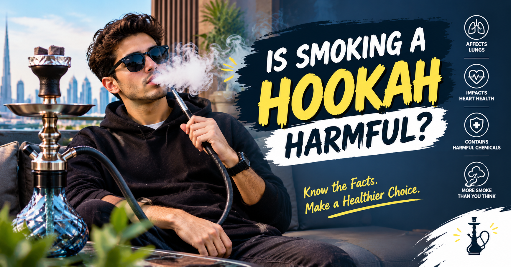 Is smoking a hookah harmful?