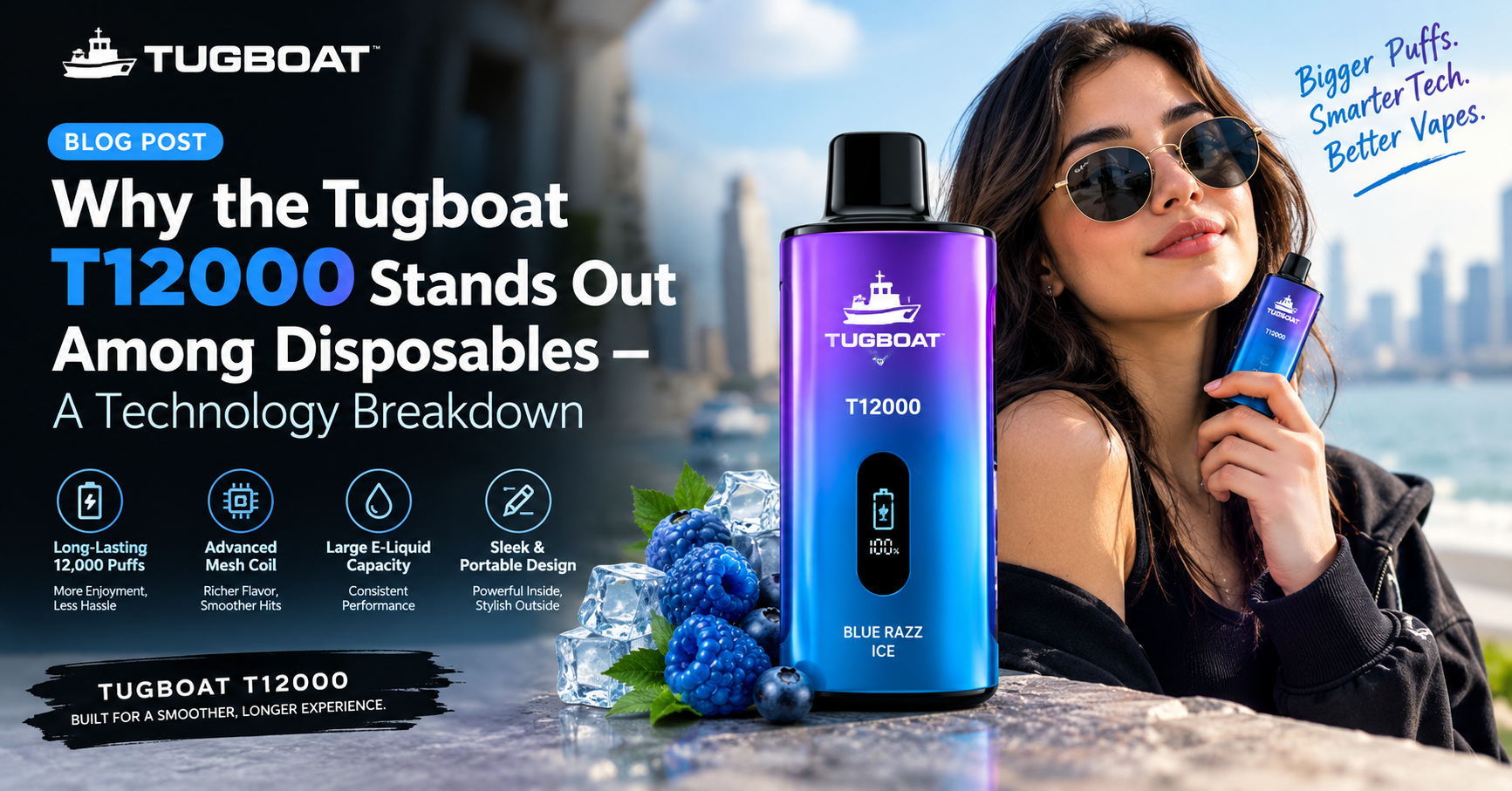 Why the Tugboat T12000 Stands Out Among Disposables — A Technology Breakdown