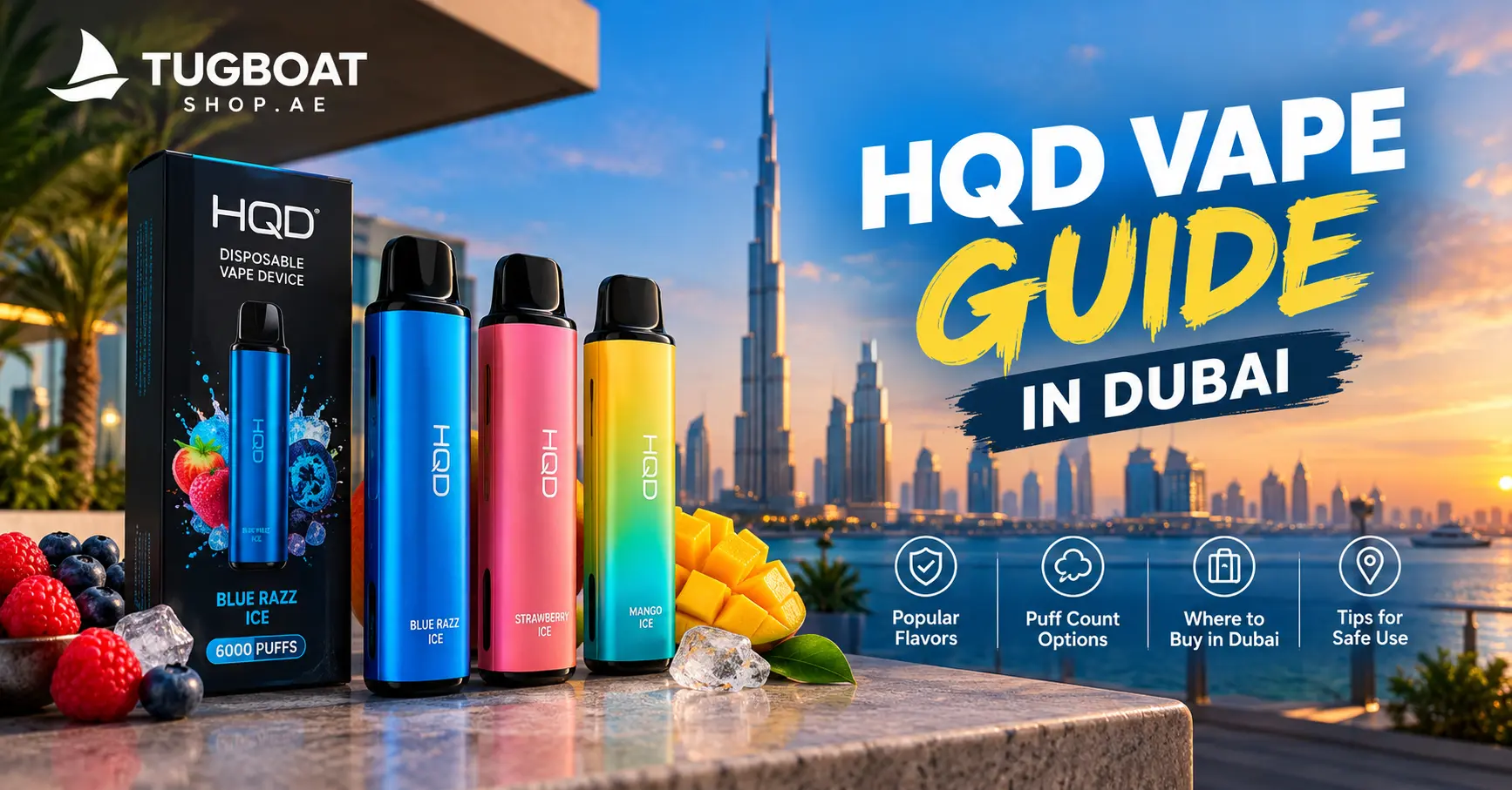 HQD Vape Guide in Dubai