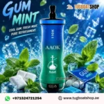 AAOK 110k Puffs GUM MINT Disposable Vape in Dubai